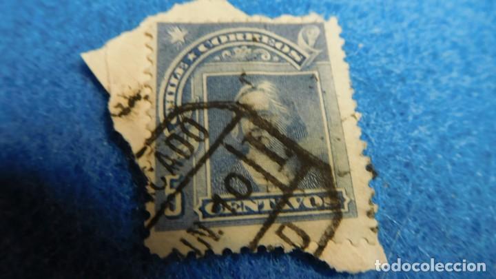 Sellos: Cristobal Colon 1905 5 centavos 5 centavos de Chile A - Foto 1