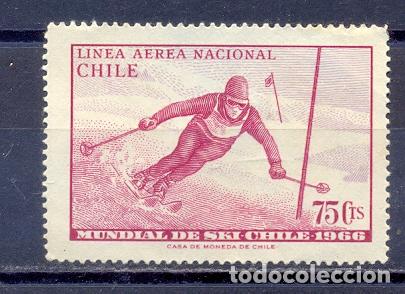 Sellos: Chile, usado, 1966 - Foto 1