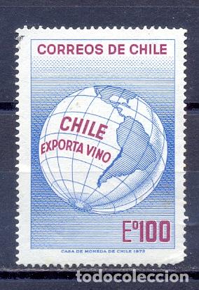 Sellos: Chile, exporta vino - Foto 1