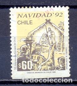 Sellos: Chile , navidad 1992 - Foto 1