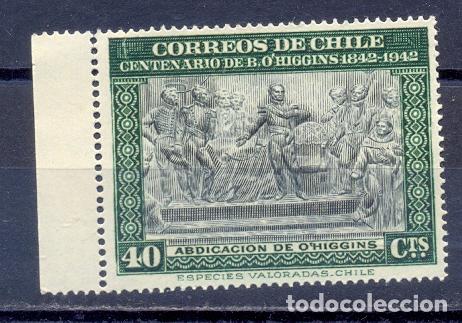Sellos: Chile , 1945, nuevo. Centenario de OHiggins - Foto 1