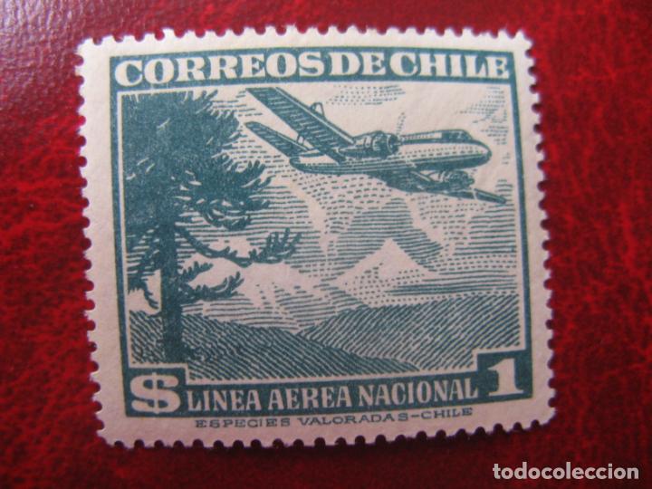 Sellos: *chile, 1950, Yvert 131 aereo - Foto 1