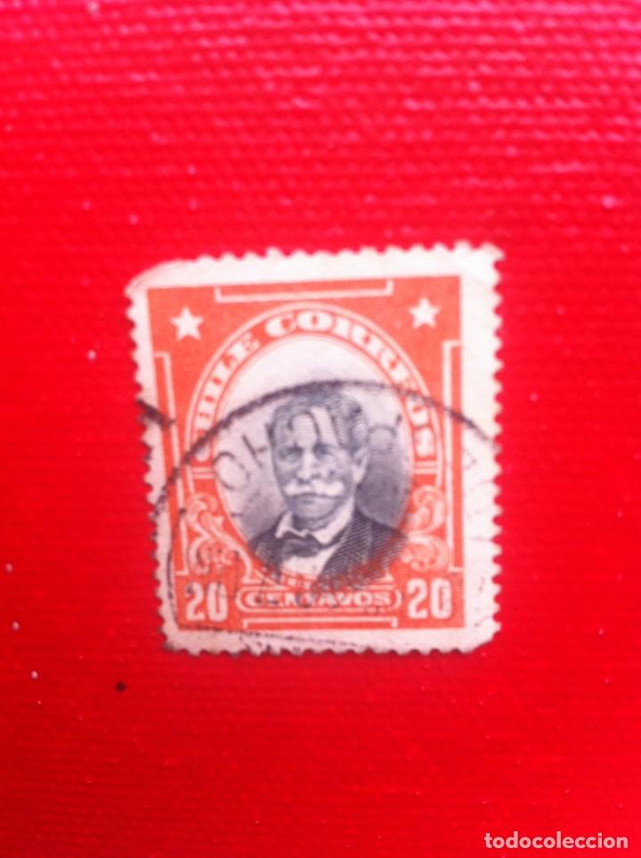 Sellos: SELLO USADO. CHILE. 20 CENTAVOS - Foto 1