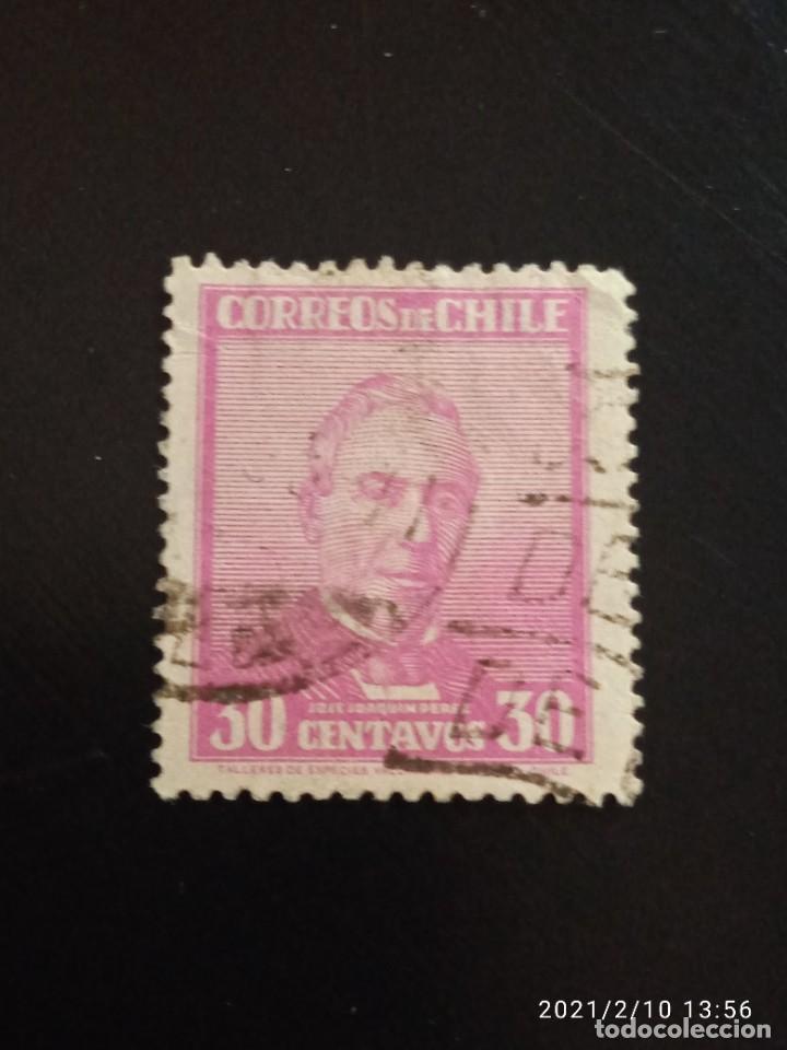 Sellos: CHILE 30 CENTAVOS JOAQUIN PEREZ, A&Ntilde;O 1960.. - Foto 1