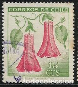 Sellos: CHILE YVERT 310, FLORA - Foto 1