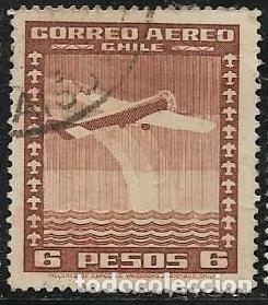 Sellos: CHILE A&Eacute;REO YVERT 43 - Foto 1