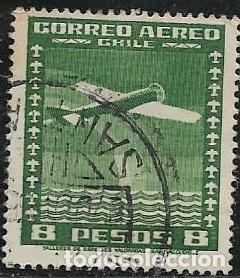 Sellos: CHILE A&Eacute;REO YVERT 101 - Foto 1