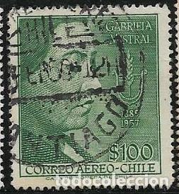 Sellos: CHILE A&Eacute;REO YVERT 174 - Foto 1