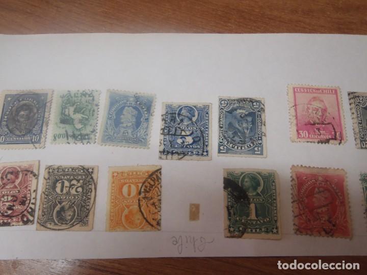 Sellos: LOTE DE 15 SELLOS DE CHILE - Foto 1