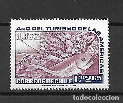 Sellos: chile exporta. uvas y m&aacute;s. sello a&ntilde;o 1972 - Foto 1