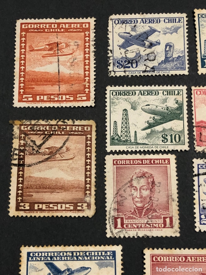 Sellos: Lote 20 sellos Chile - Foto 2
