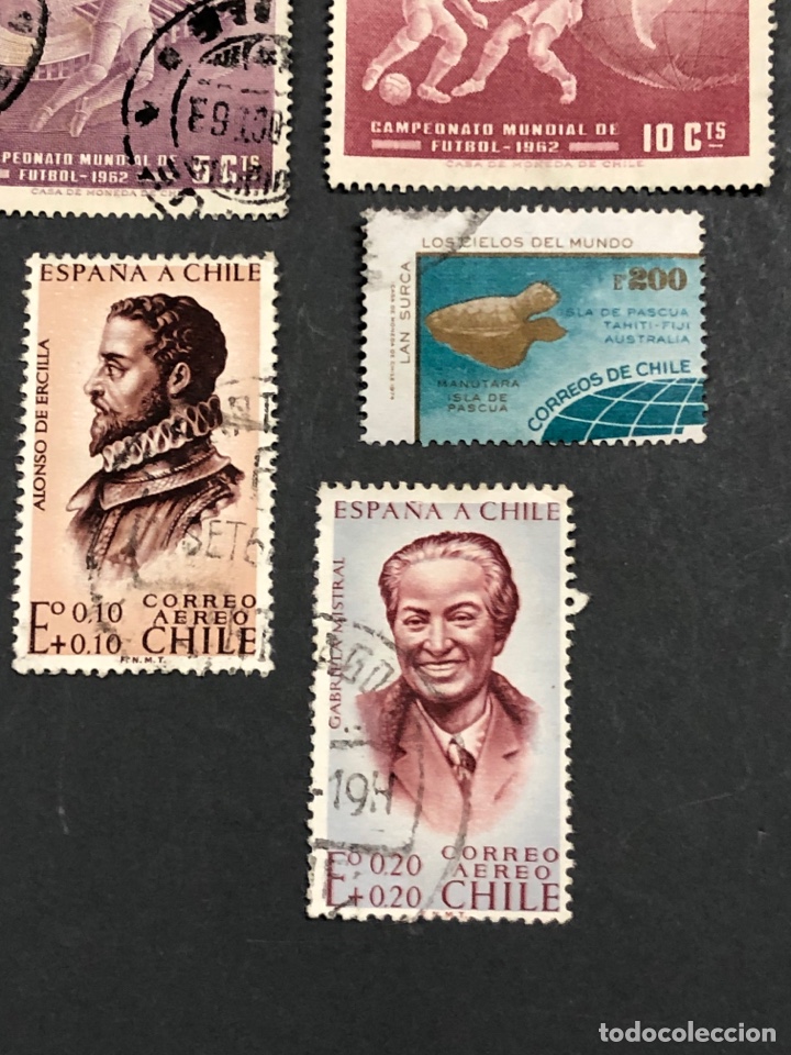 Sellos: Lote 20 sellos Chile - Foto 7