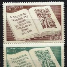 Francobolli: CHILE 1969 - 4º CENTENARIO DE LA TRADUCCIÓN DE LA BIBLIA AL CASTELLANO, S.COMPLETA - MNH**
