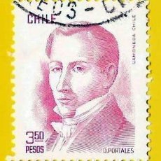 Sellos: CHILE. 1978. DIEGO PORTALES. Lote 313936473