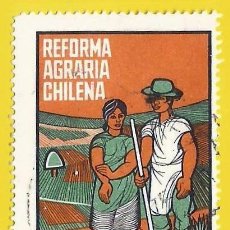 Sellos: CHILE. 1968. REFORMA AGRARIA. Lote 313940723