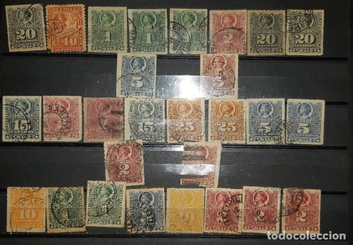 Sellos: LOTE DE SELLOS CHILE, 1880/1889. - Foto 1