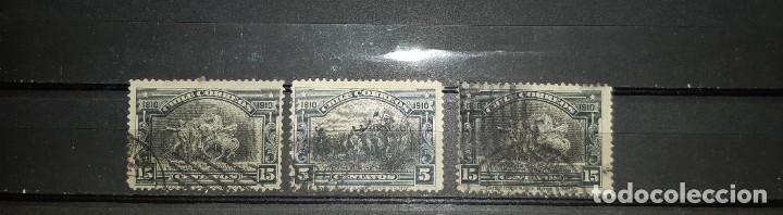 Sellos: LOTE DE SELLOS CHILE, 1910. - Foto 4