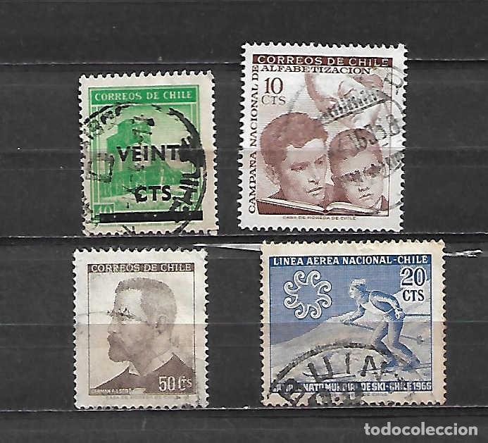 Sellos: Chile. conjunto de 4 sellos diferentes - Foto 1