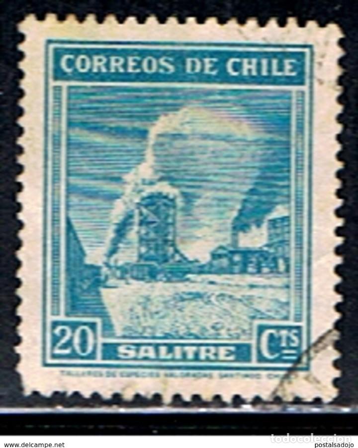 Sellos: CHILE // YVERT 170 // 1938-40 ... USADO - Foto 1