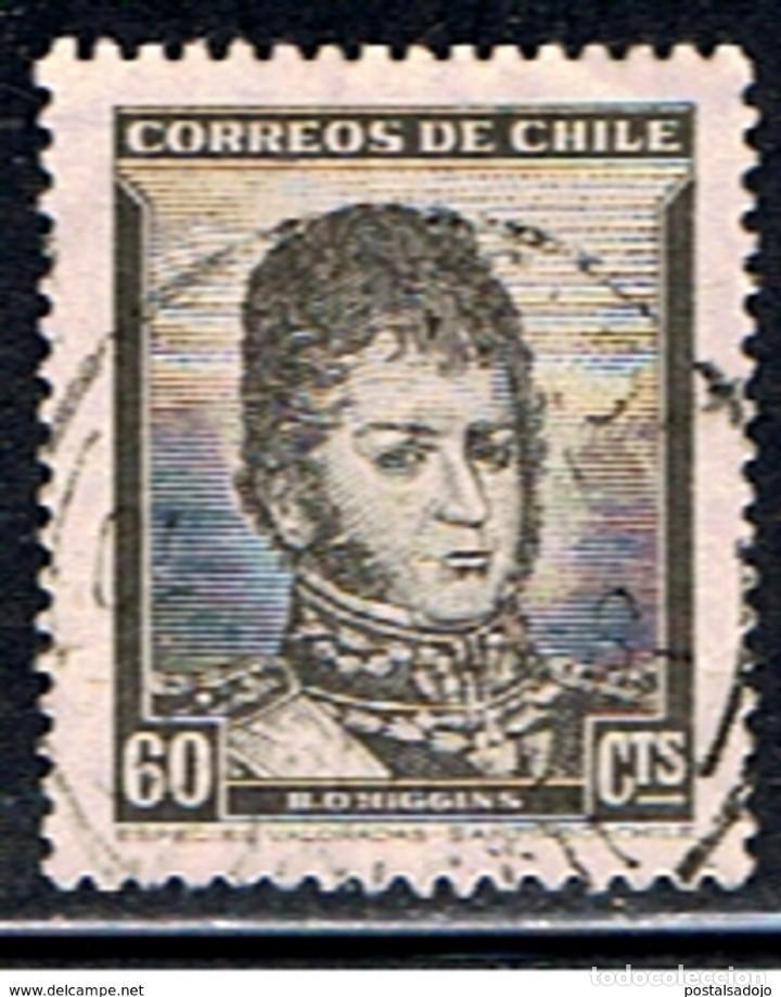 Sellos: CHILE // YVERT 219 // 1948 ... USADO - Foto 1