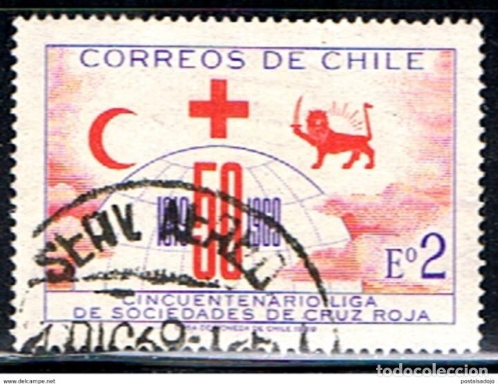 Sellos: CHILE // YVERT 335 // 1969 ... USADO - Foto 1