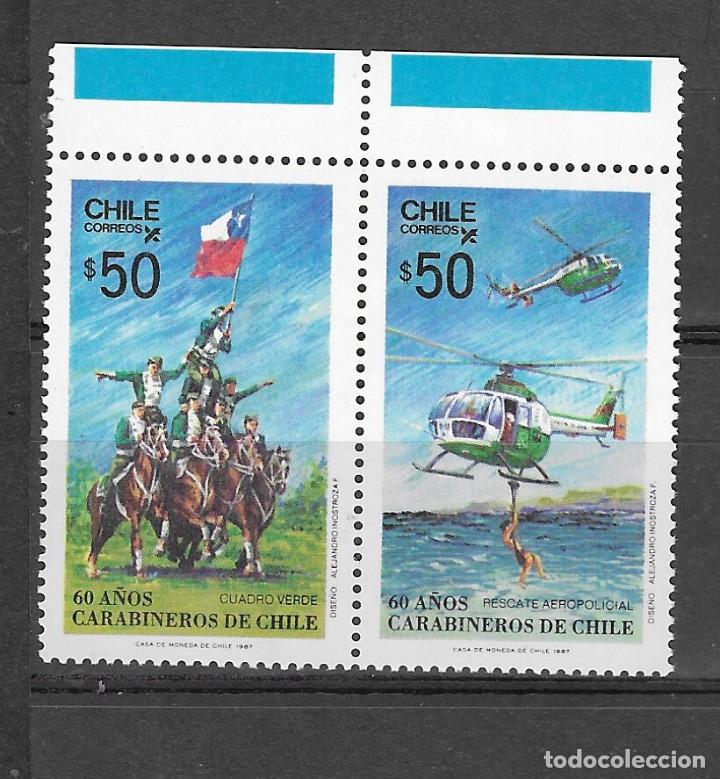 Sellos: CHILE N&ordm; 788 AL 789 (**) - Foto 1