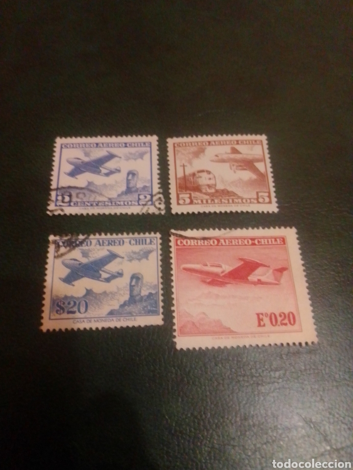 Sellos: Chile aviones - Foto 1