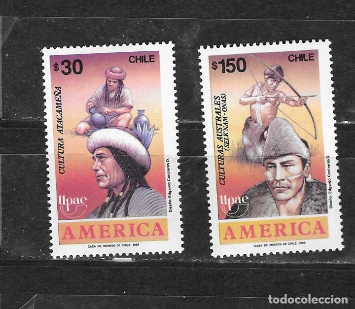 Sellos: CHILE N&ordm; 923 AL 924 (**) - Foto 1