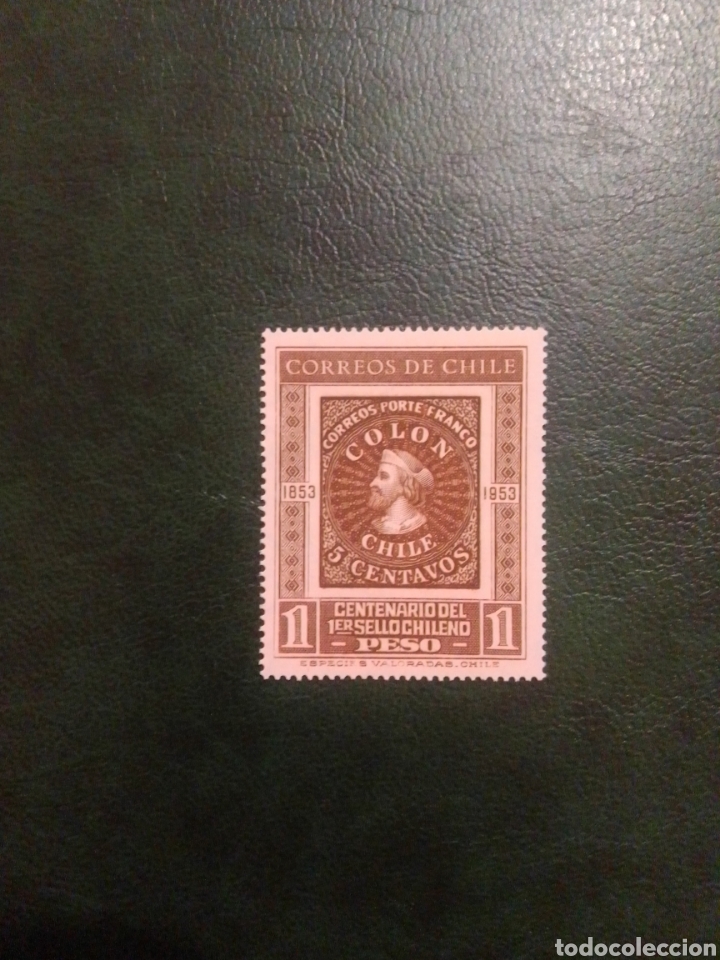 Sellos: Chile 1953 Col&oacute;n ...... - Foto 1