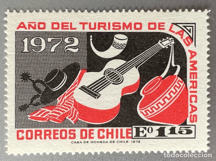 Sellos: Chile. A&ntilde;o del turismo. 1972 - Foto 1