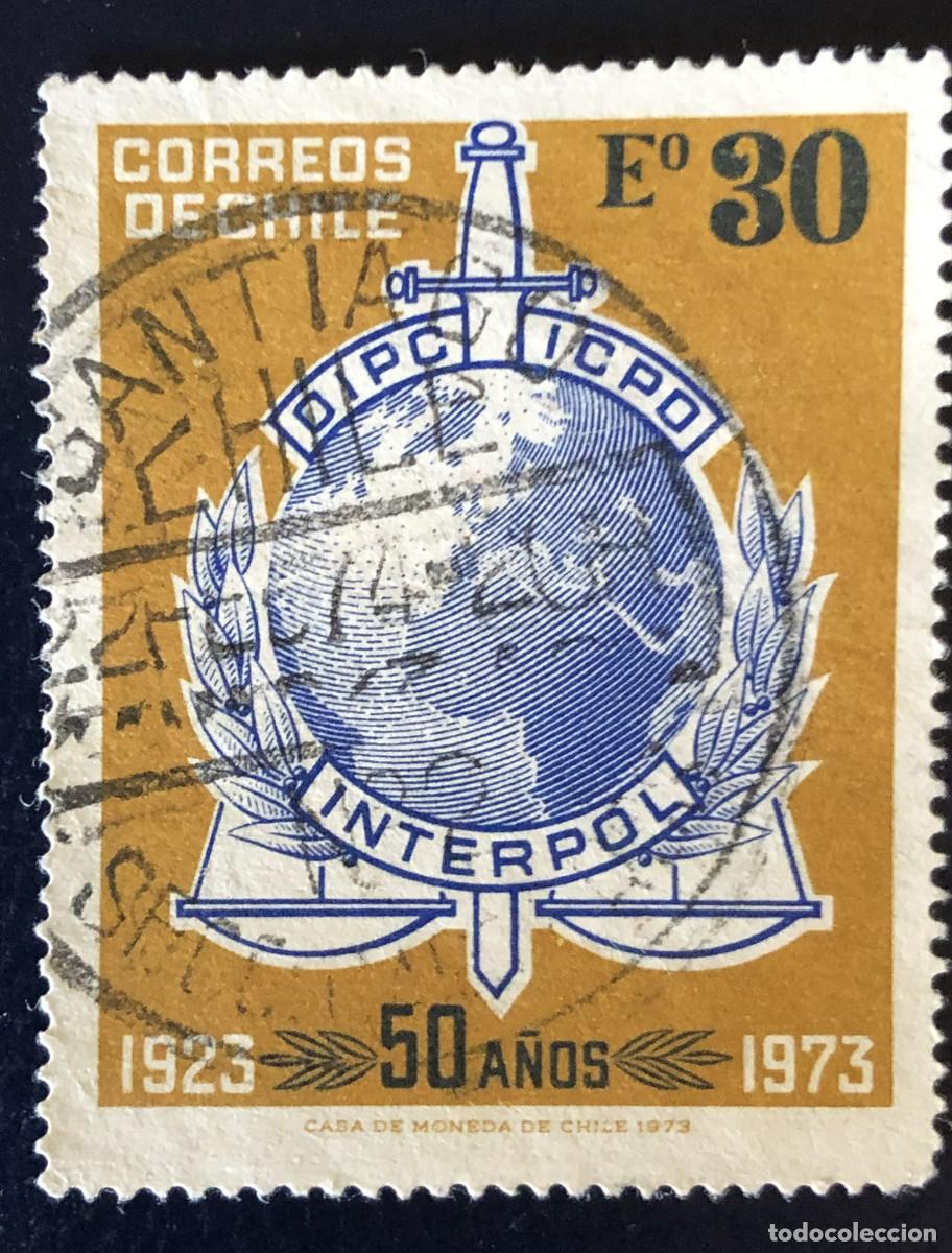 Sellos: CHILE 1973 SCOTT 437 USADO - Foto 1
