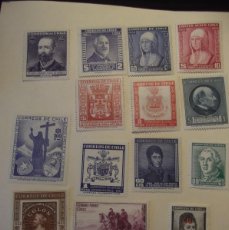 Sellos: LOTE MNH STAMPS FROM 1950'S CHILE