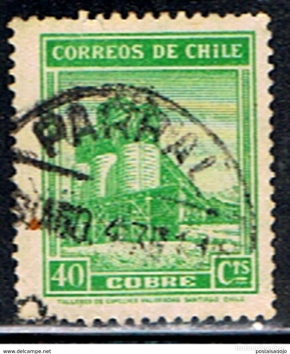 Sellos: CHILE // YVERT 196 // 1942-46 ... USADO - Foto 1