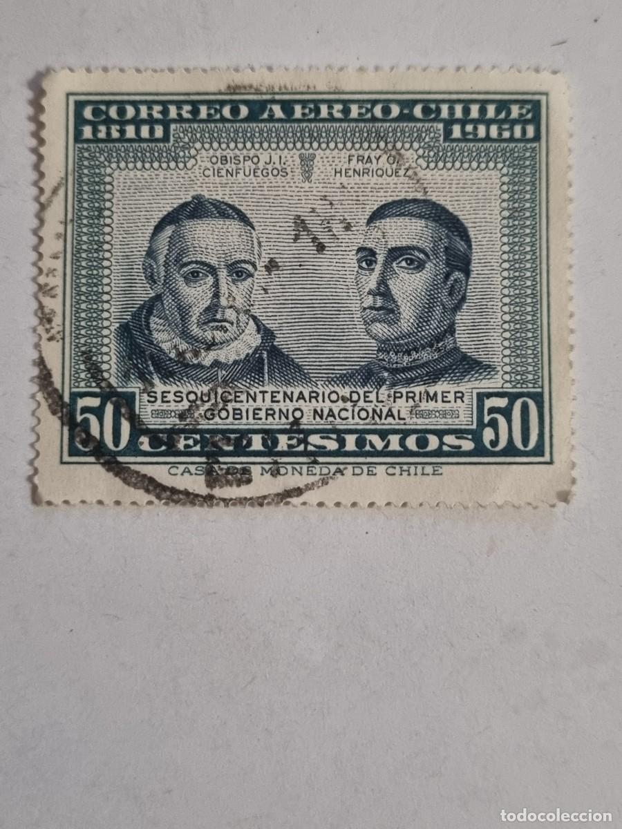 Sellos: Sello - CHILE - (b.65) - Foto 1