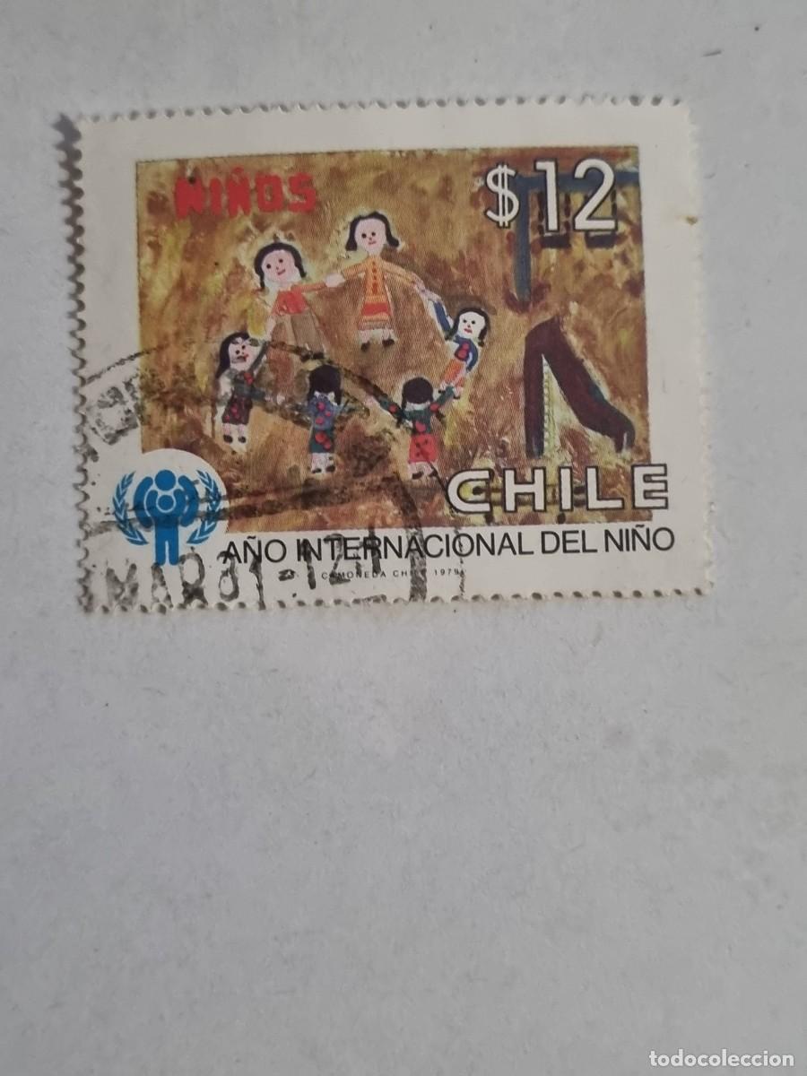 Sellos: Sello - CHILE - (b.65) - Foto 1