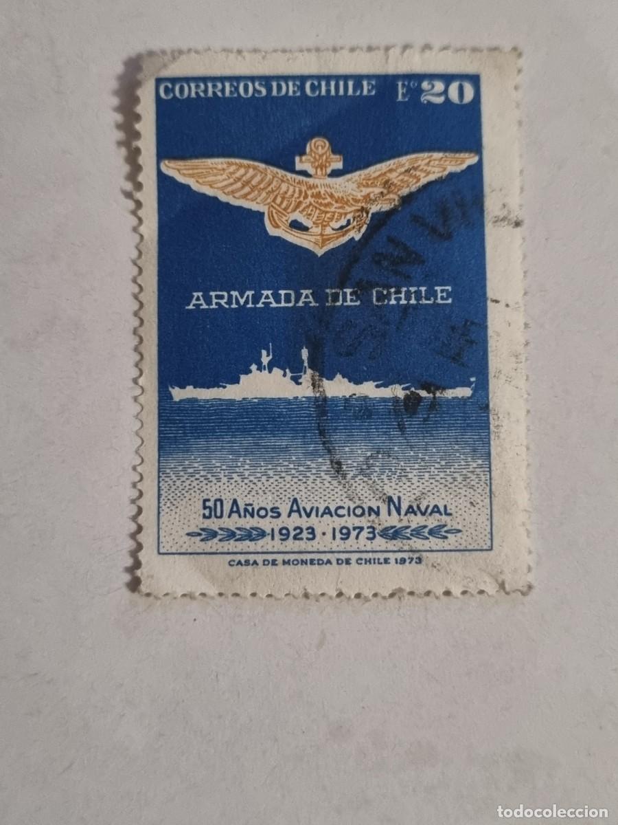Sellos: Sello - CHILE - (b.65) - Foto 1