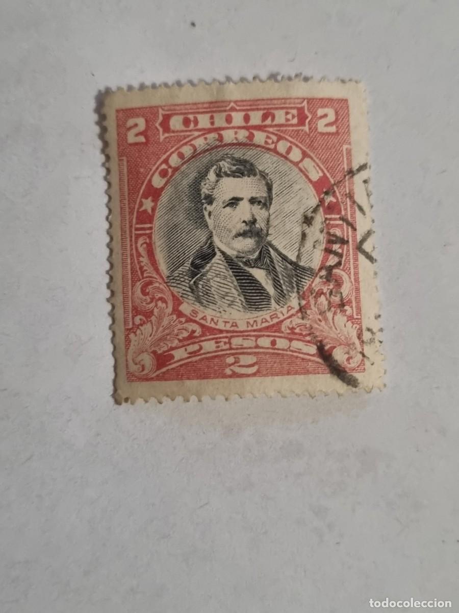 Sellos: Sello - CHILE - (b.65) - Foto 1
