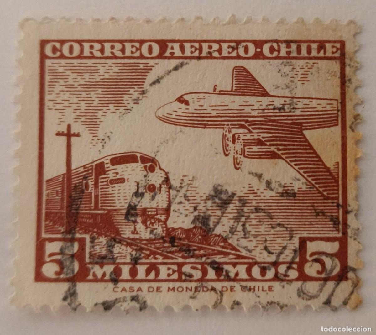 Sellos: Sello de Chile Correo Aereo - Foto 1