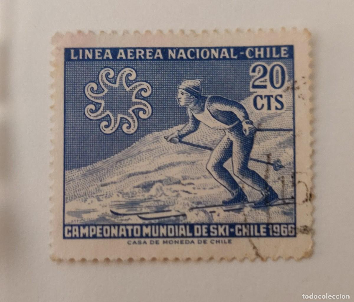 Sellos: Sello de Chile Correo Aereo - Foto 1