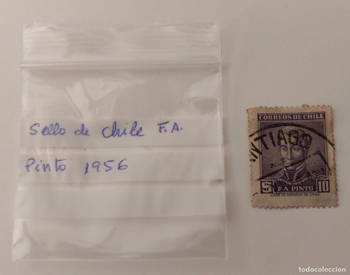 Sellos: Sello de Chile F.A. Pinto - Foto 2
