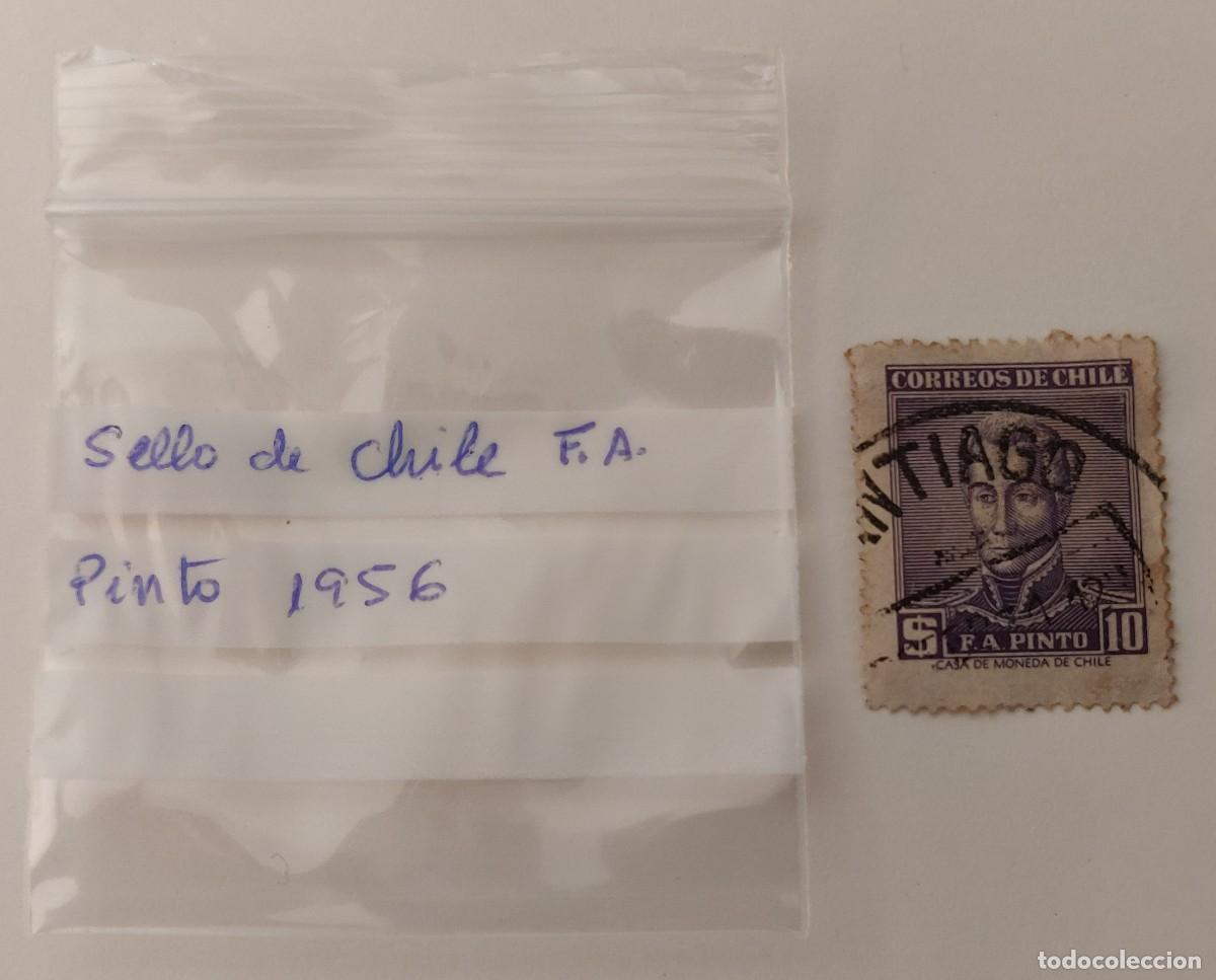 Sellos: Sello de Chile F.A. Pinto - Foto 4