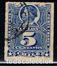 Sellos: CHILE // YVERT 24 // 1878-99 ... USADO - Foto 1