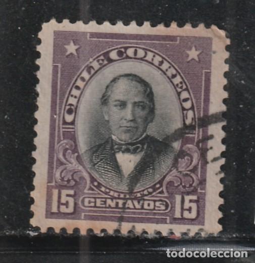 Sellos: CHILE // YVERT 92 // 1911 ... USADO - Foto 1