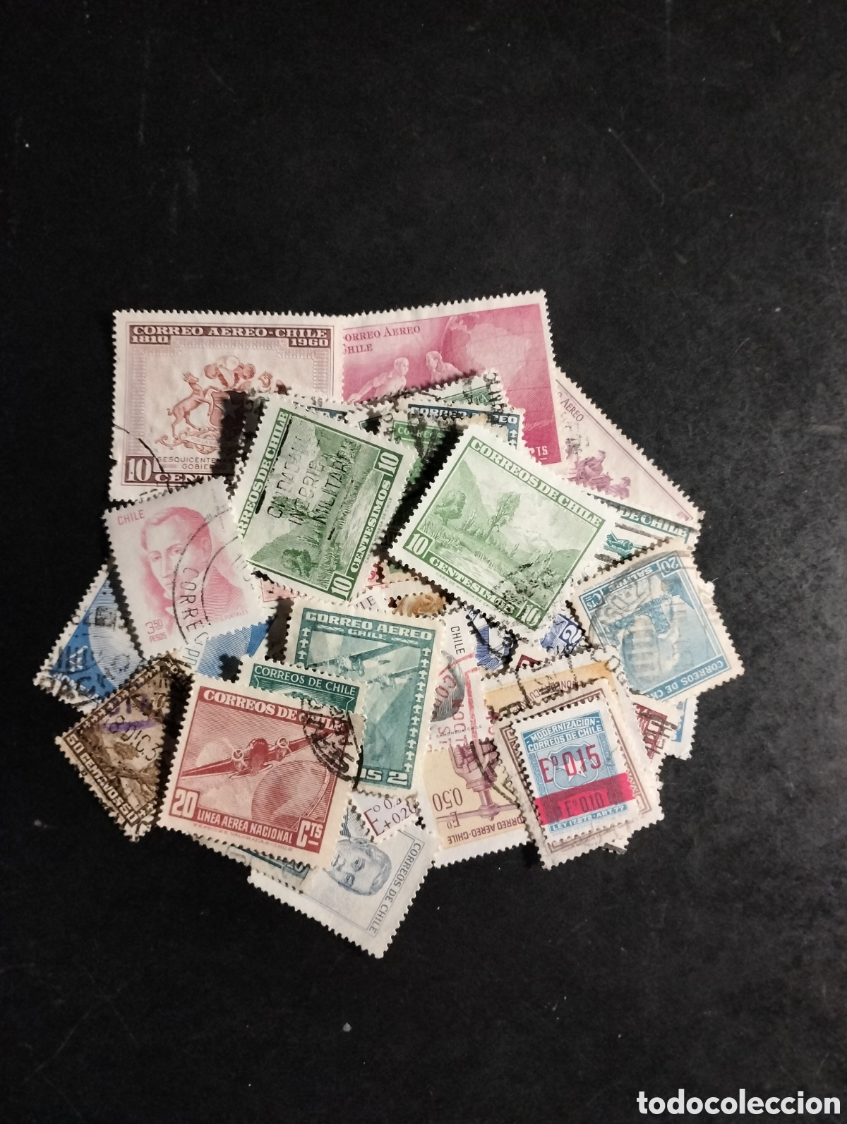 Sellos: SELLOS DE CHILE USADOS 43 - Foto 1