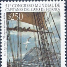 Francobolli: 33458 MNH CHILE 1995 51 CONGRESO MUNIDAL DE CAPITANES DEL CABO DE HORNOS