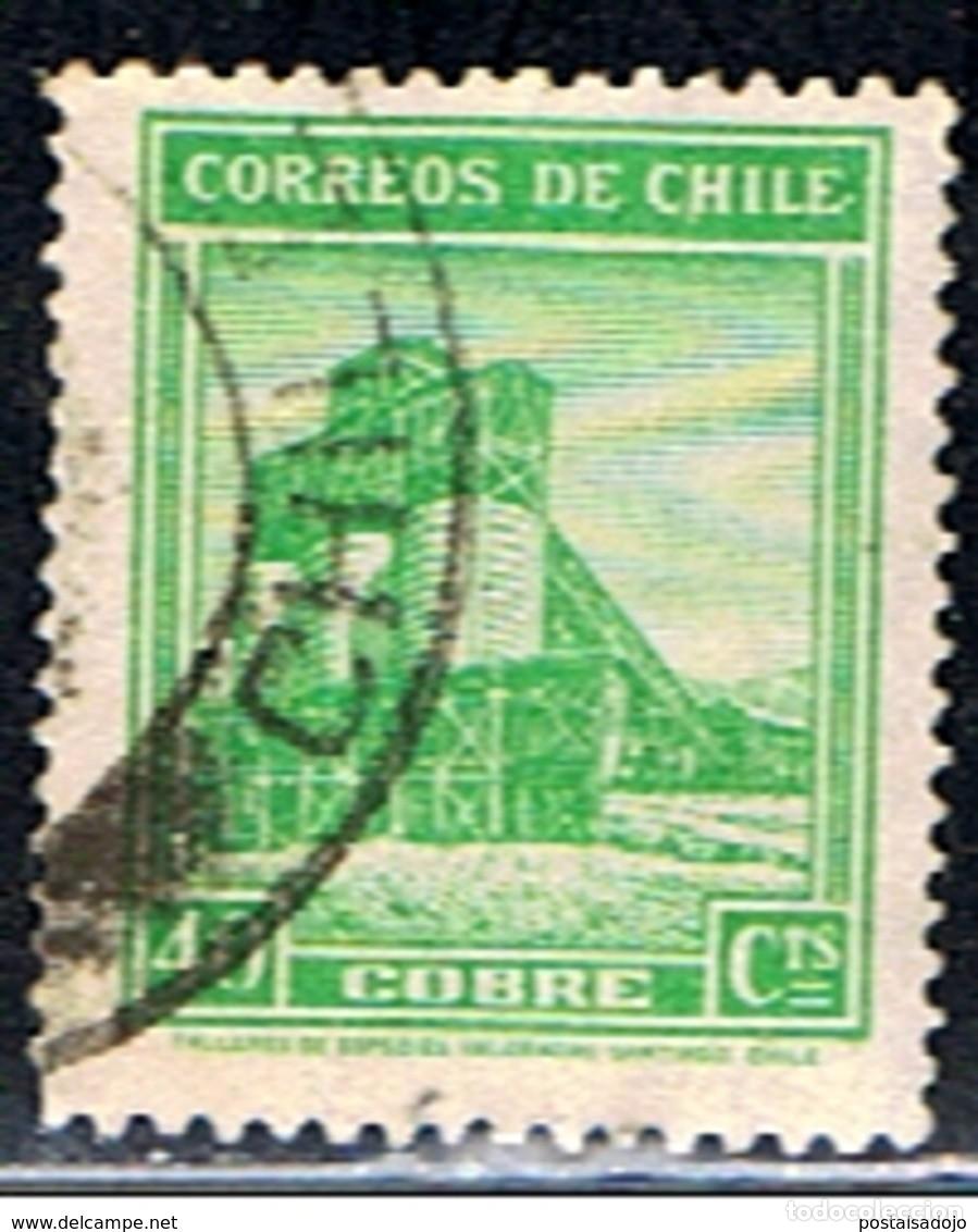 Sellos: CHILE // YVERT 172 // 1938-40 ... USADO - Foto 1