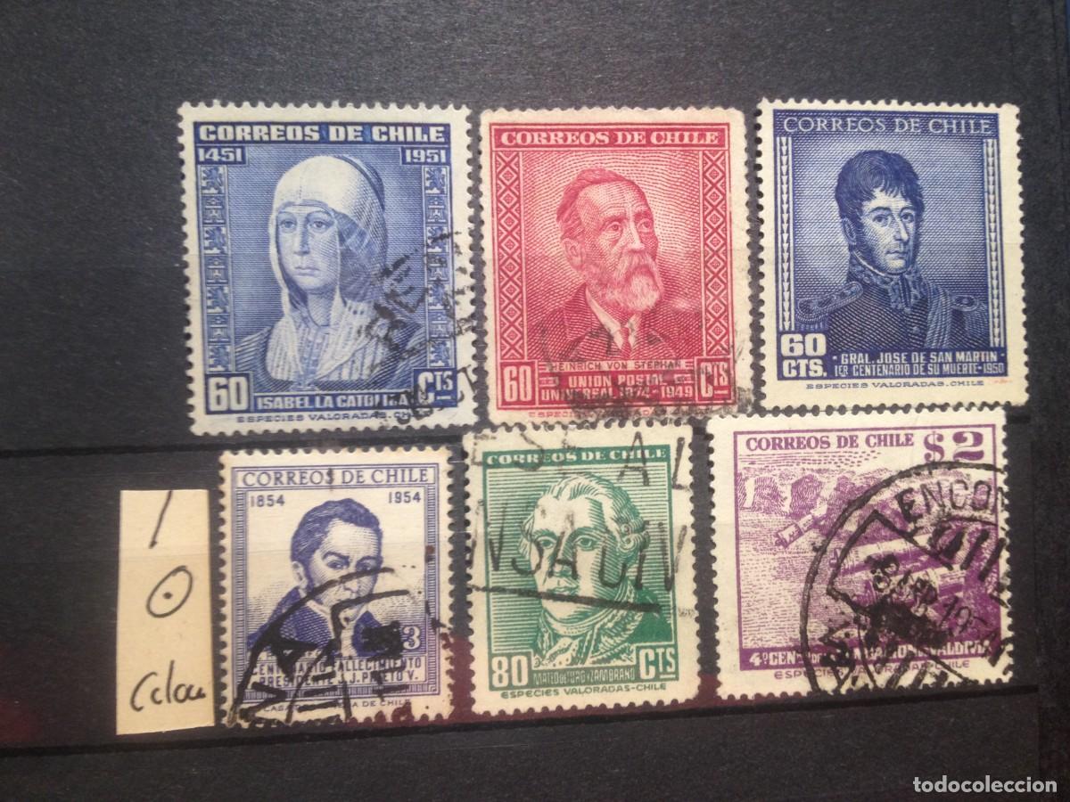 Sellos: SELLOS DE CHILE. USADOS. YVERT N&ordm; - Foto 1