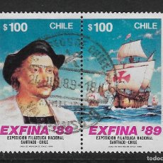 Sellos: CHILE. YVERT NSº 892/93 USADOS