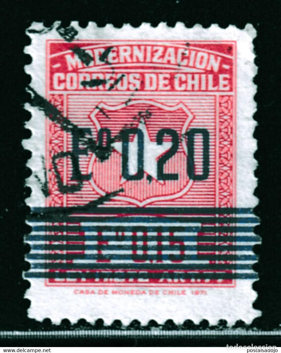 Sellos: CHILE // YVERT 390 // 1972 .... USADO - Foto 1