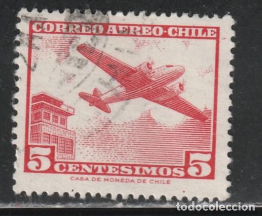 Sellos: CHILE // YVERT 204 B AEREO // 1960-64 .... USADO - Foto 1